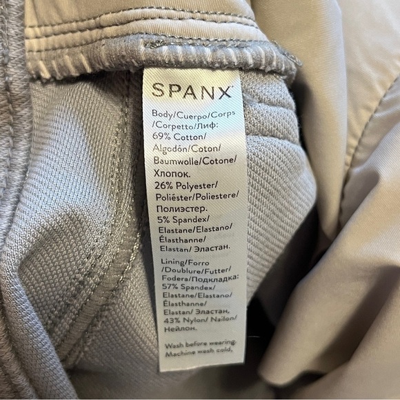 SPANX Size Small Womens Gray Snake Print Ankle Jean Legging - Picture 8 of 8